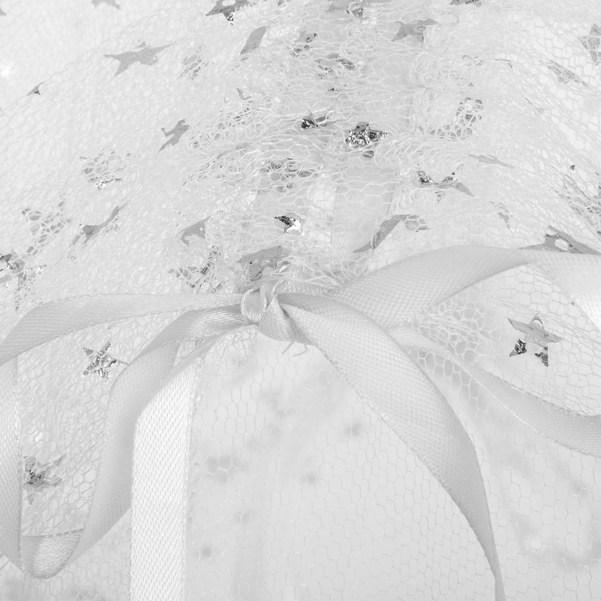 Ciel de lit pour enfant DEMOISELLE gris clair, ATMOSPHERA