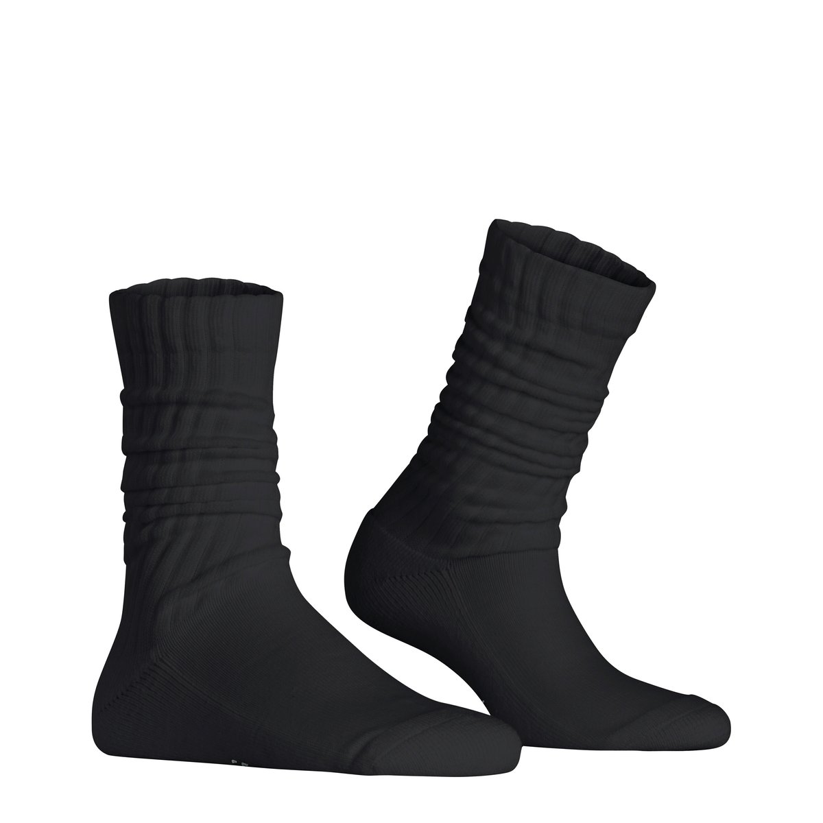 Chaussettes Scrunch Tennis Opaque noir basique, ESPRIT