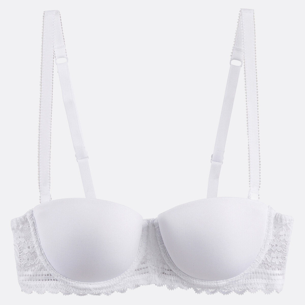 Soutien-gorge bandeau Signature, JEANNE blanc, LA REDOUTE COLLECTIONS