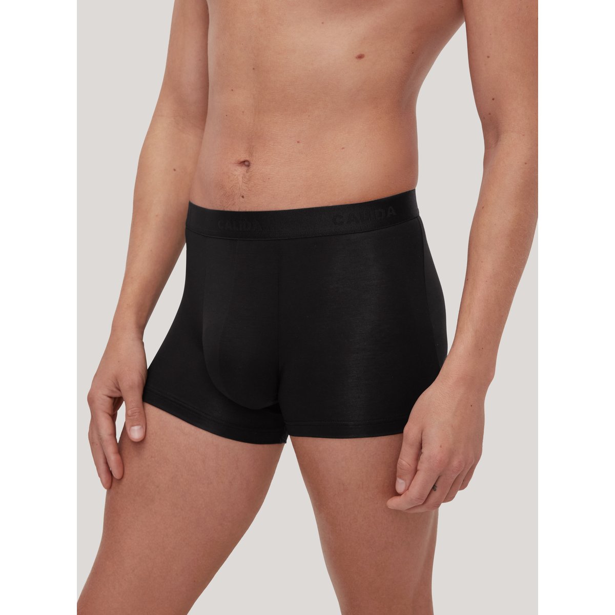 Boxer brief Lyocell NATURAL COOLING noir, CALIDA