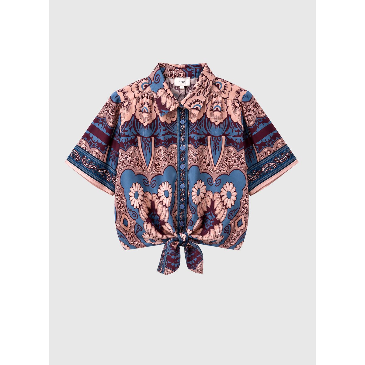 Chemise SUZANIE vitali bleu, AN'GE