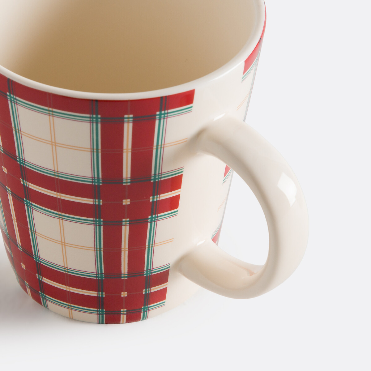 Lot de 2 mugs en porcelaine, Tout Schuss multicolore, LA REDOUTE INTERIEURS
