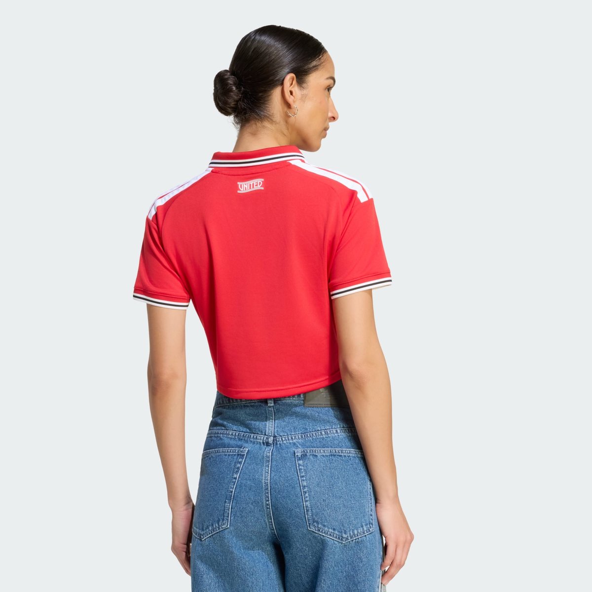 Maillot Domicile Manchester United 26/27 Crop Maillot Domicile Manchester United 26/27 Crop mufc red, adidas Performance