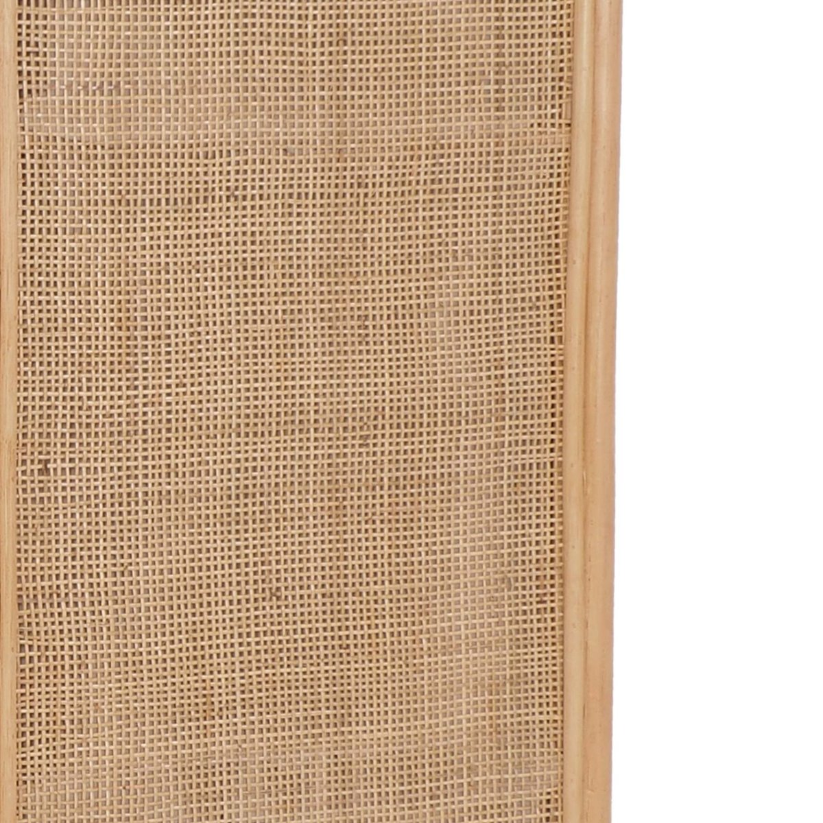 Paravent intérieur pliant rotin et cannage 126,5cm KAOLIN naturel, SWEEEK
