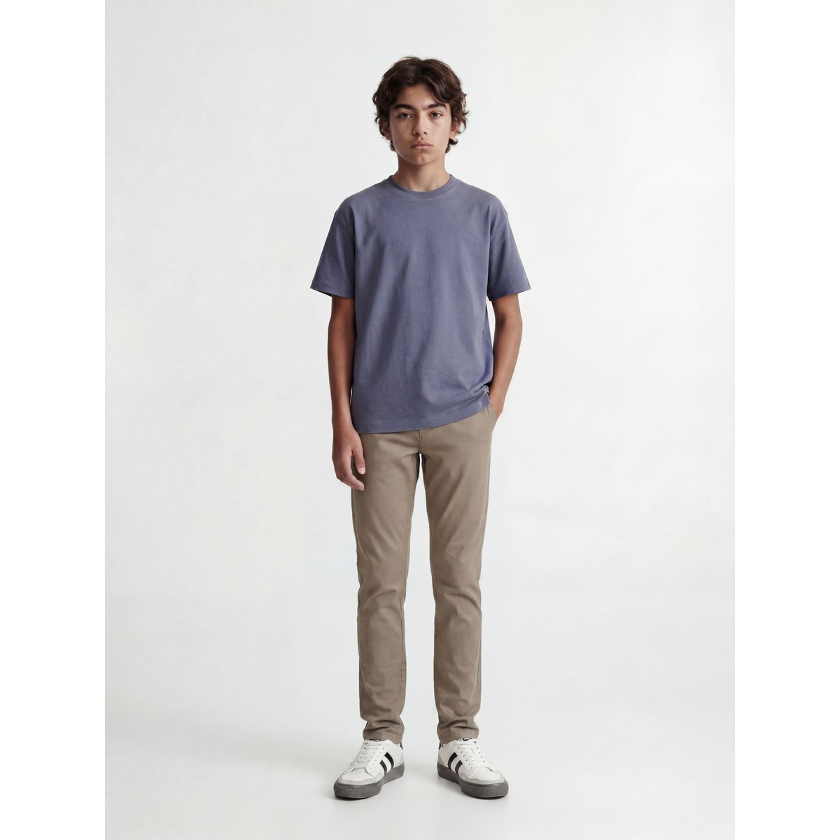 Pantalon Chino 10 - 16 Ans beige, JACK & JONES JUNIOR