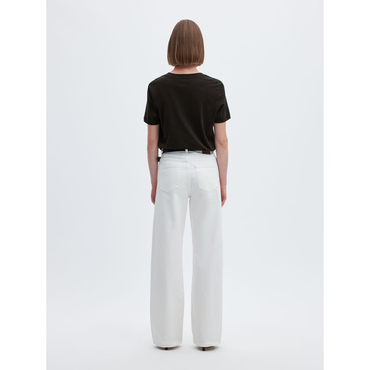 T-Shirt noir - black, SELECTED