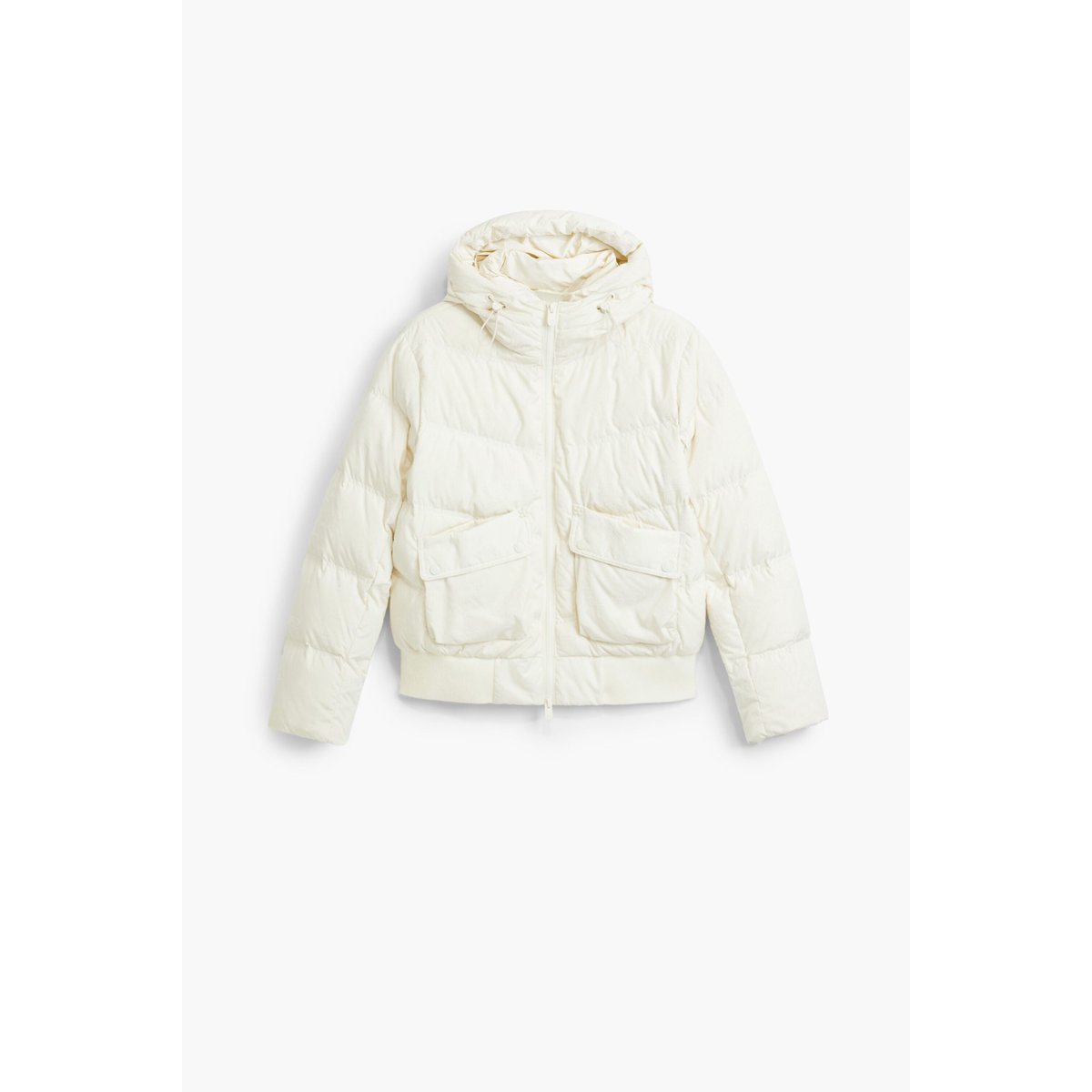 manteau matelassé en plumes blanc, DESIGUAL