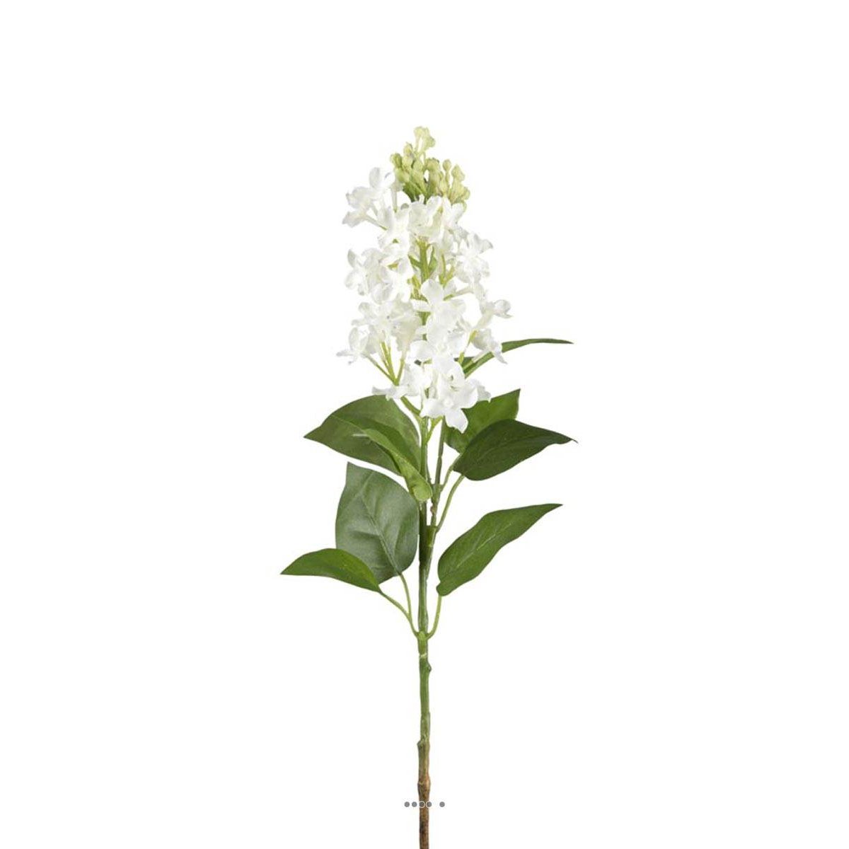 Lilas artificiel H 60 cm D 15 cm avec superbe crème, ARTIFICIELLES