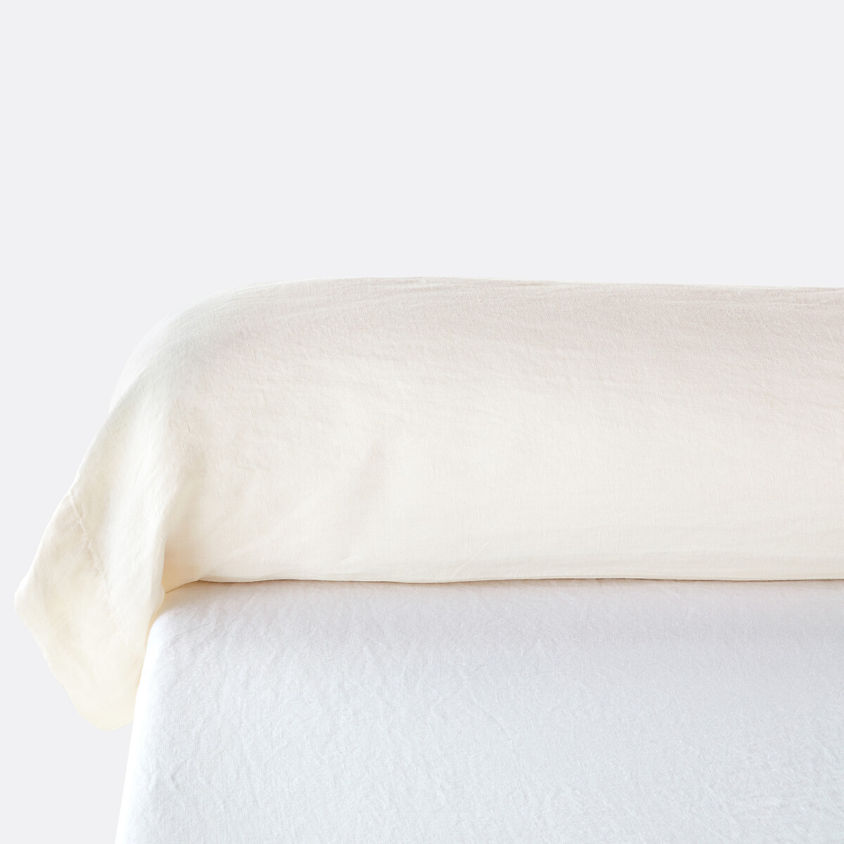 Linot Washed Linen Pillowcase ecru , LA REDOUTE INTERIEURS