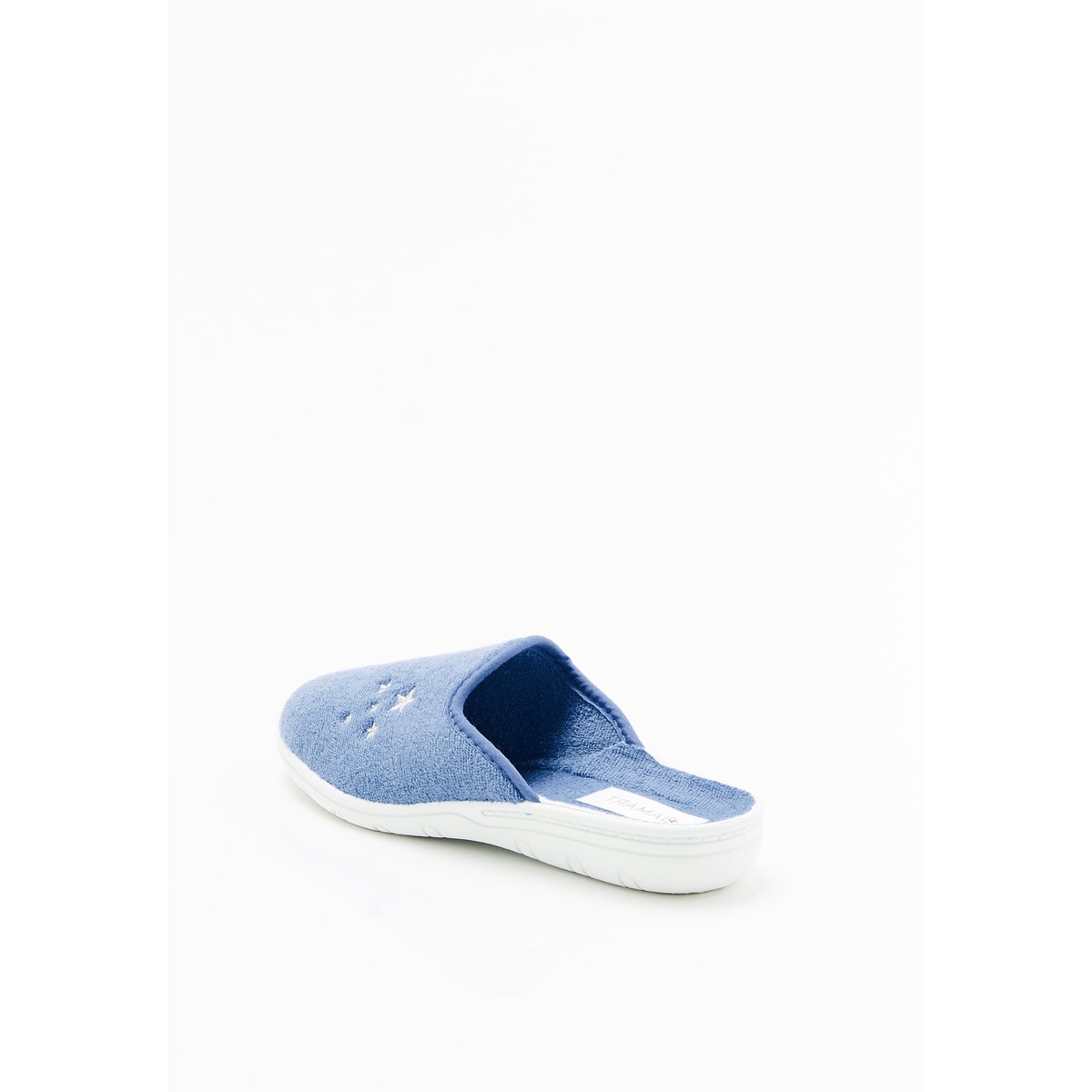 Chaussons mules bleu opaline, DAMART