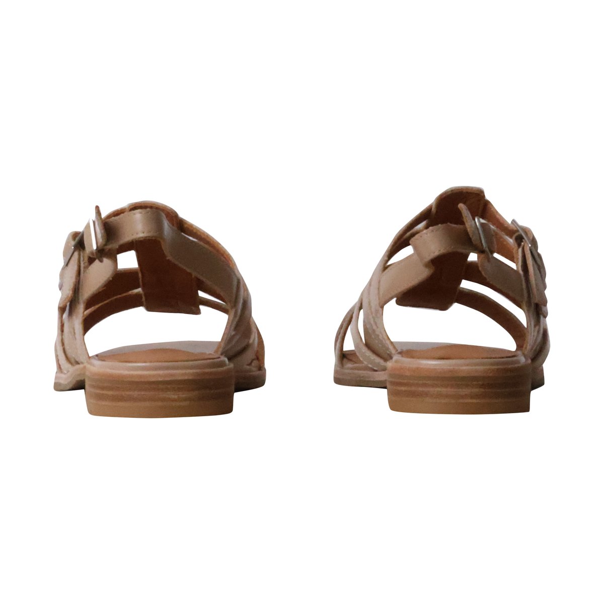 Sandales Cuir Ariette nude, EMILIE KARSTON