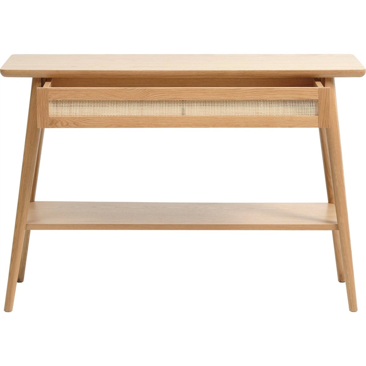 Console scandinave avec tiroir VISIMMY chêne, RECOLLECTION