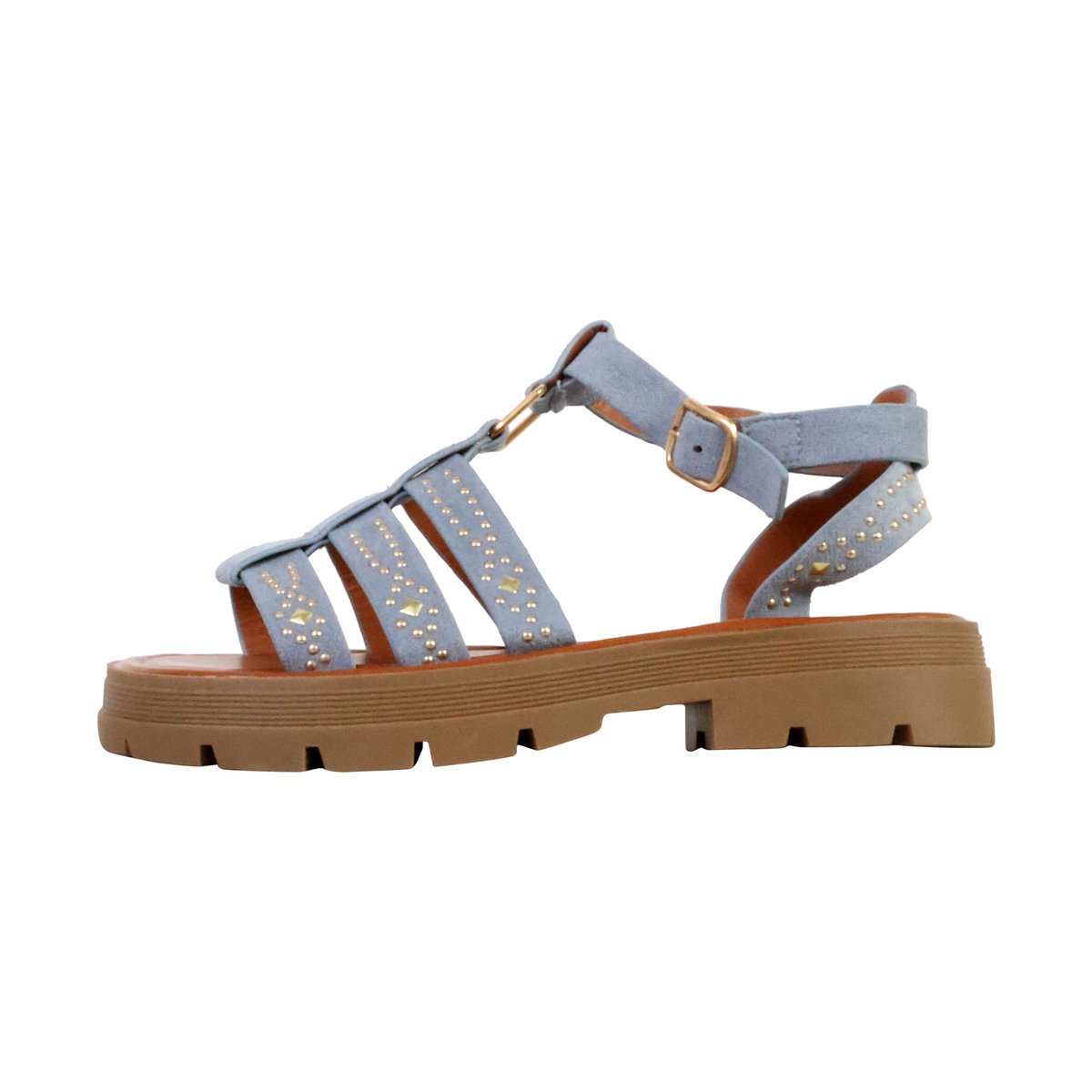 Sandales à Brides bleu, ENZA NUCCI