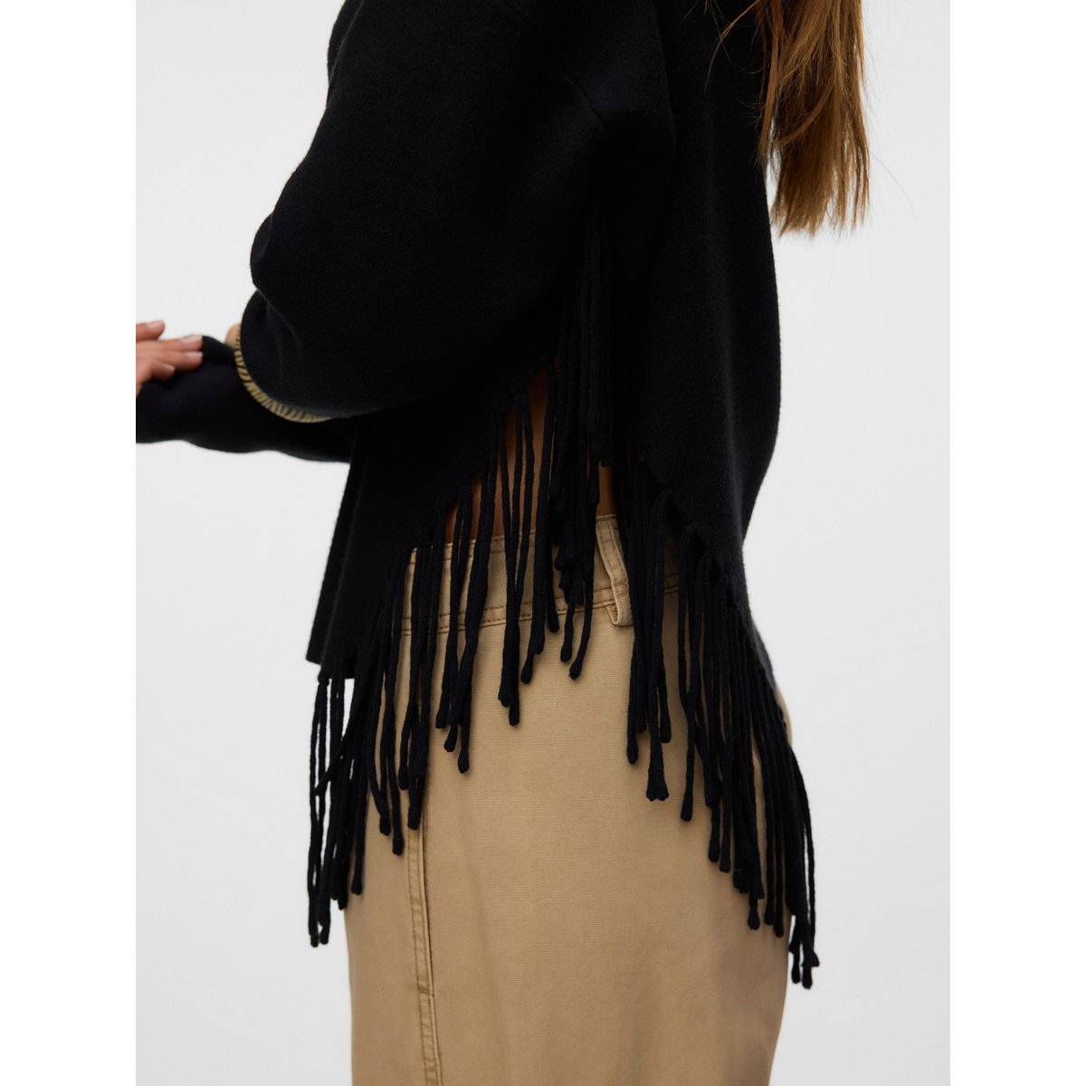 Pull En Maille black 1, VERO MODA