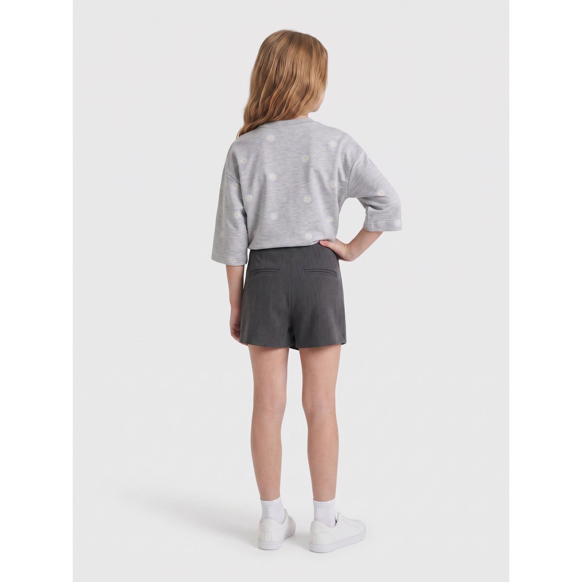 Haut En Molleton grise - light grey melange, KIDS ONLY