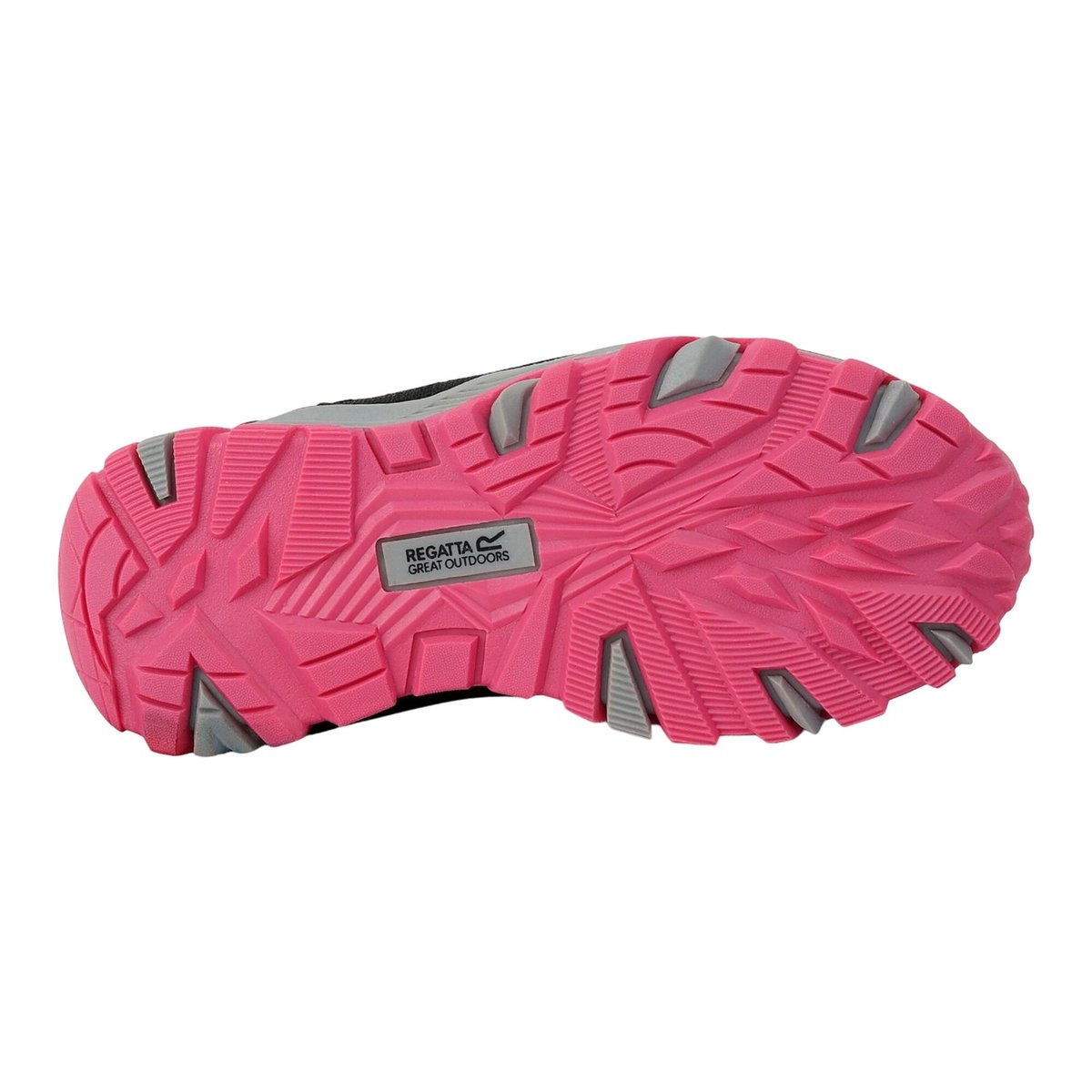 Bottines de marche SAMARIS bleu marine / rose fluo, REGATTA