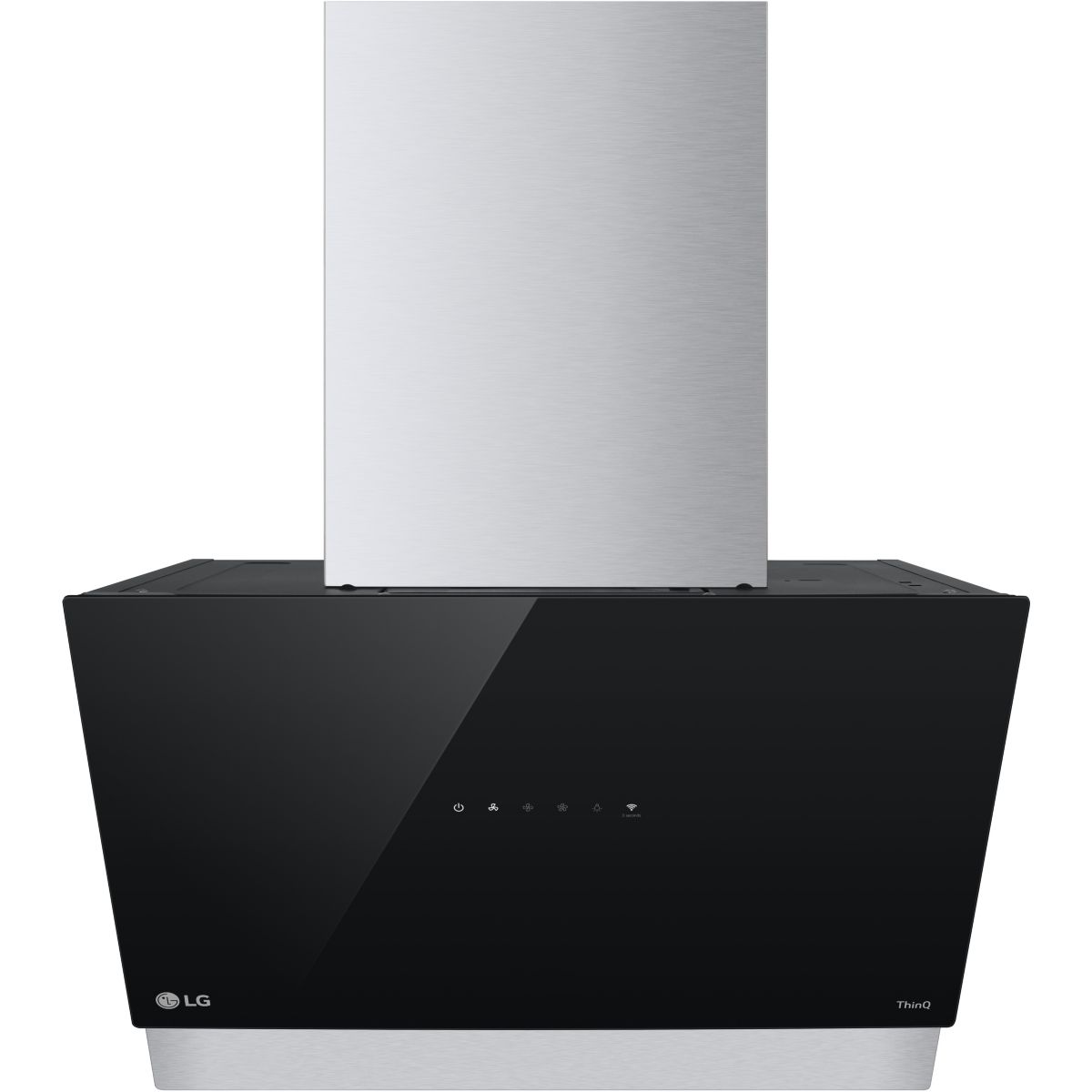 Hotte décorative murale inclinée HCEZ2428B ThinQ couleur unique, LG