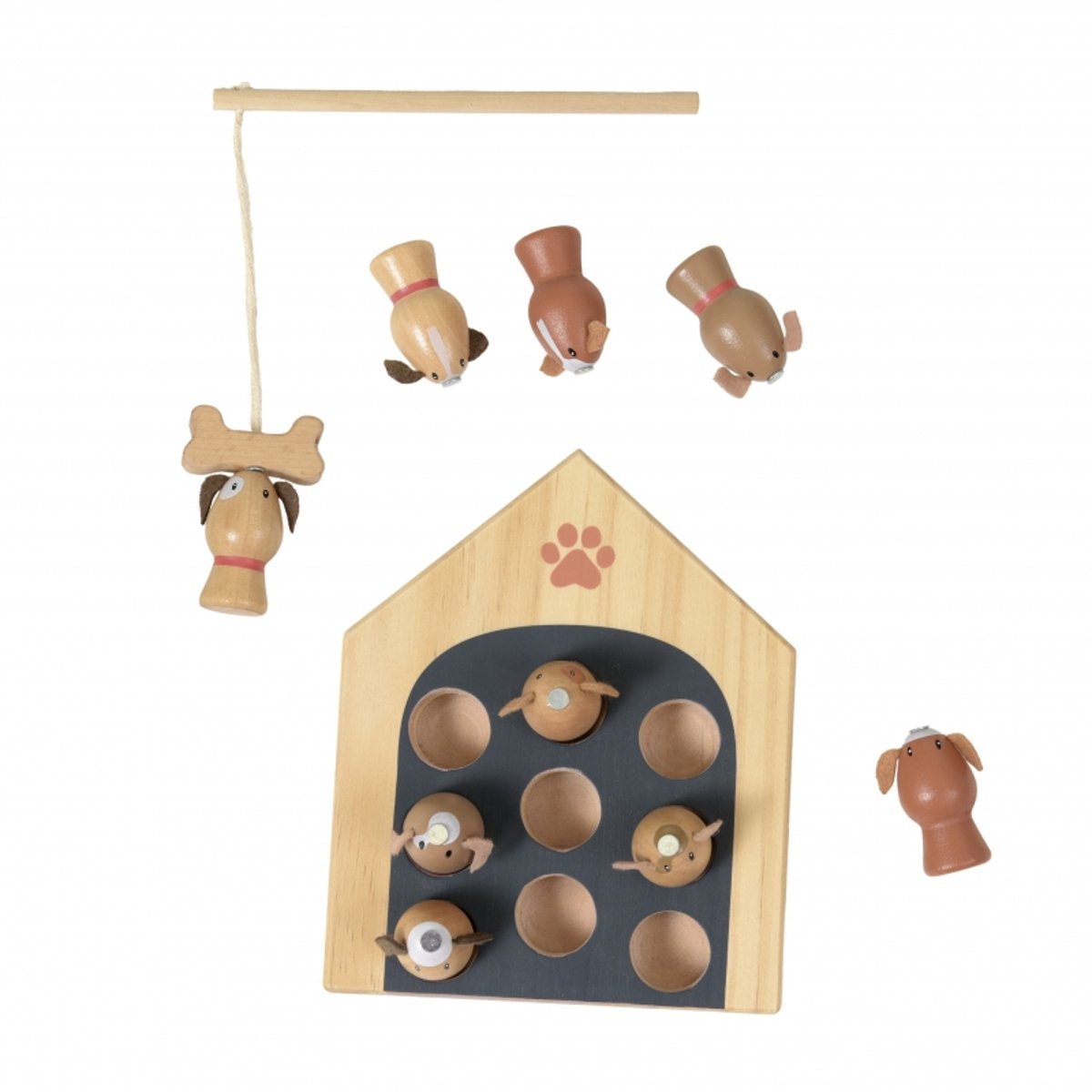 Jeu de pêche Chiens marron, EGMONT TOYS