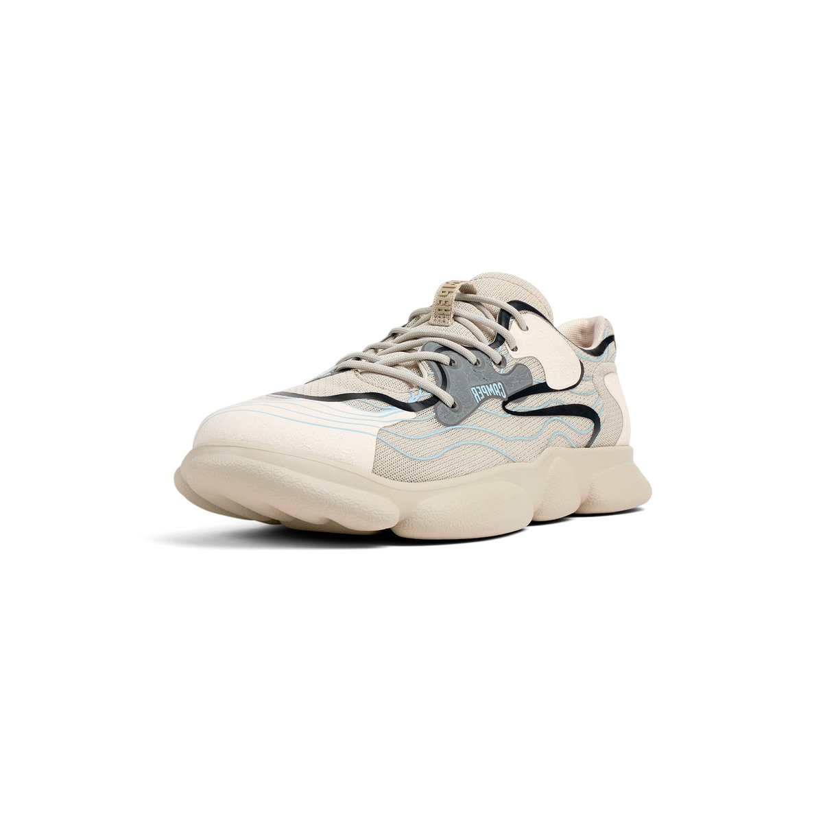 Baskets Karst gris blanc, CAMPER