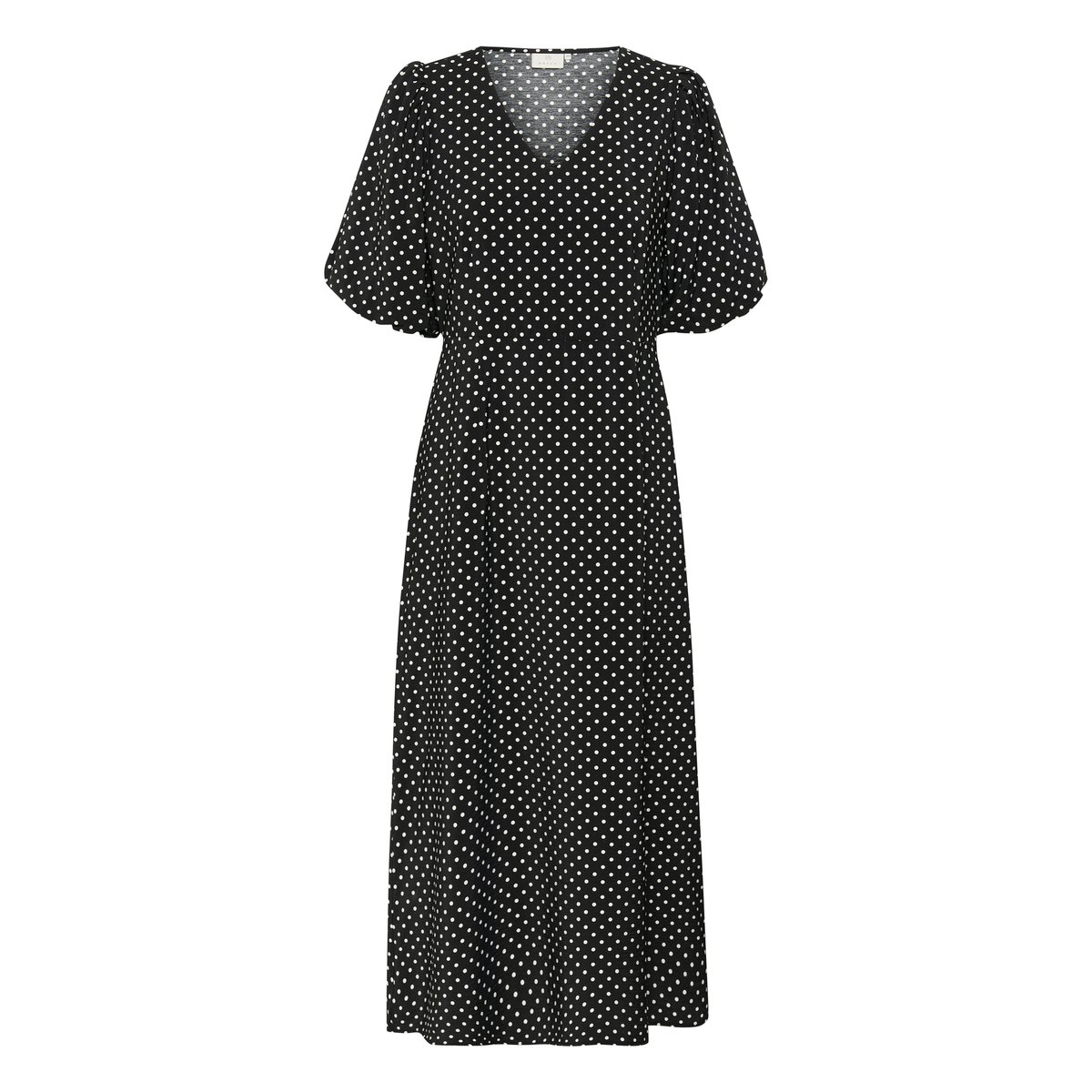 Robe noir/blanc a pois, KAFFE
