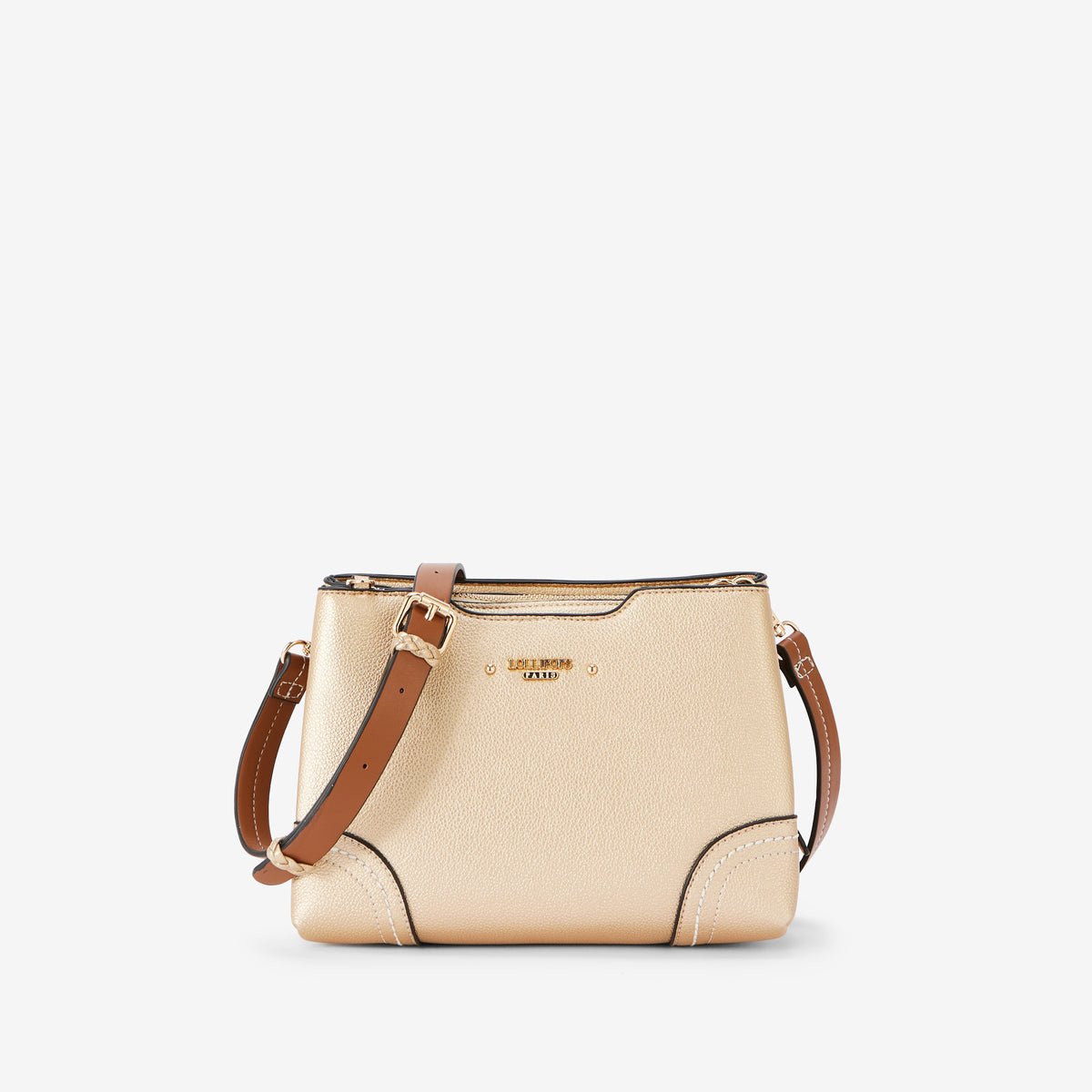 Sac multi poches dore Ronnie doré, LOLLIPOPS