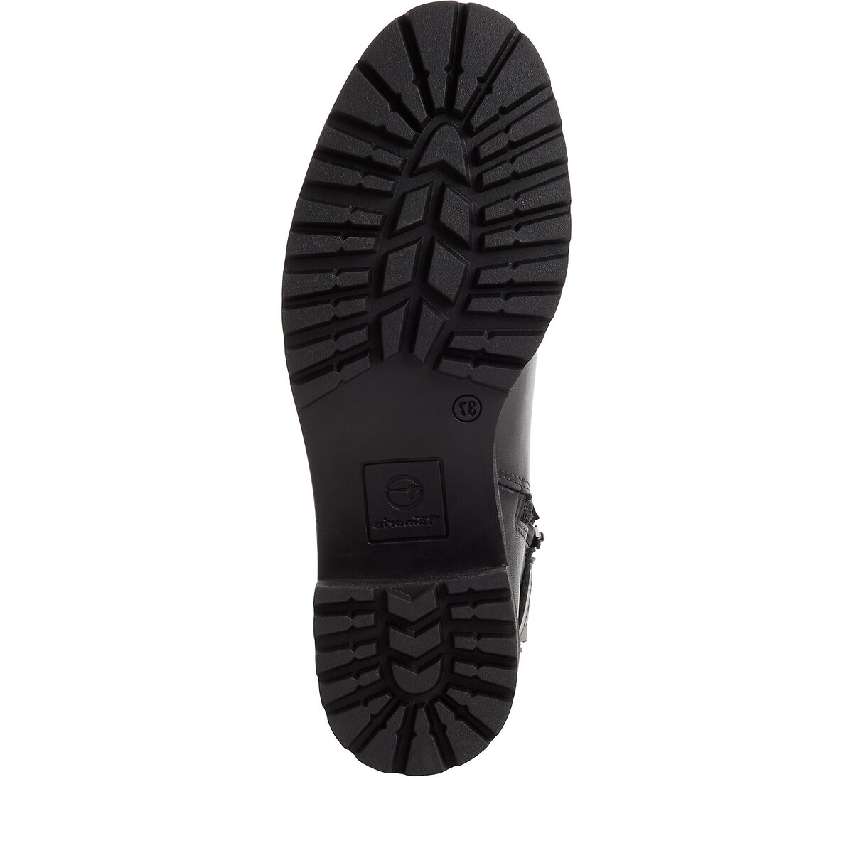 Botines de piel negro, TAMARIS