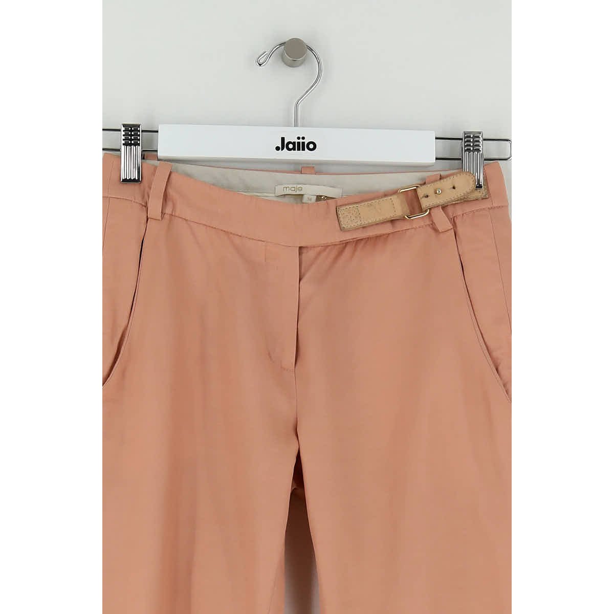 Pantalon slim - Bon État rose, MAJE