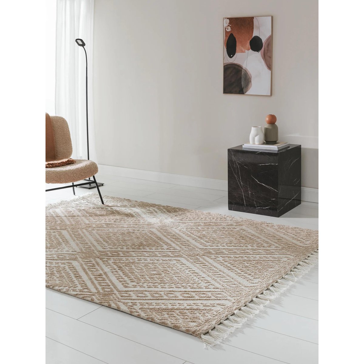 Tapis ELIAS beige, BENUTA 