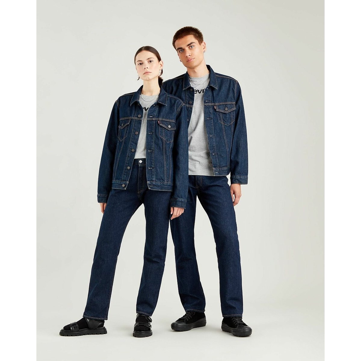 Giacca in denim Trucker unisex rockridge trucker, LEVI'S