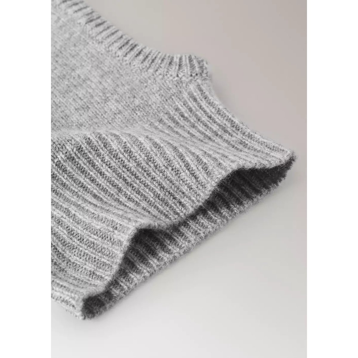 Bonnet passe-montagne 100 % cachemire gris, MANGO HOME