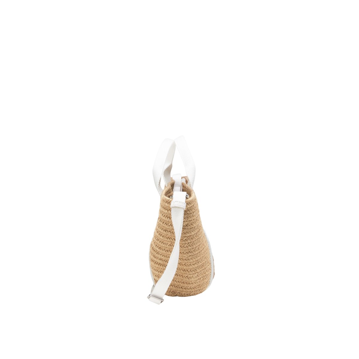 Shopper small en jute de haute qualité beige, MARC O'POLO