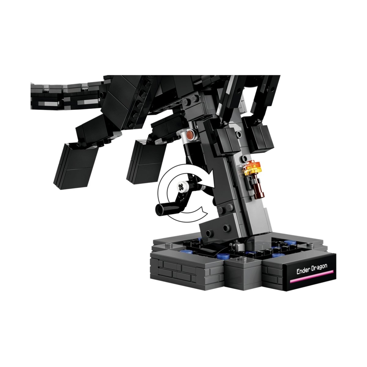 Minecraft Le Dragon de l'Ender multicolore, LEGO