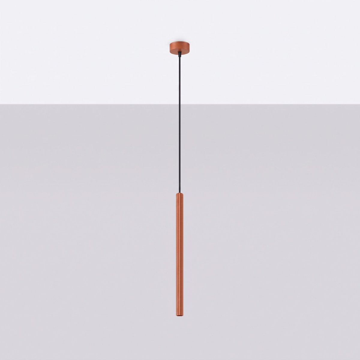Suspension Acier Ocre Rouge G9 1 Arche ocre rouge, EDEN