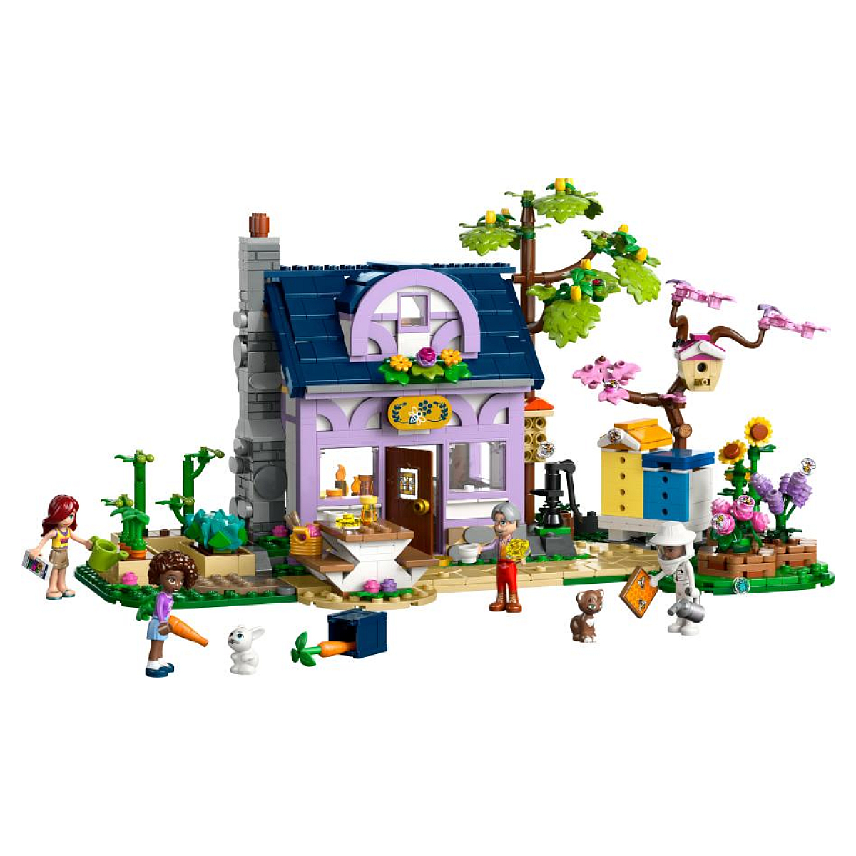 42669 La maison des apiculteurs et le jardin fleuri ® Friends couleur unique, LEGO