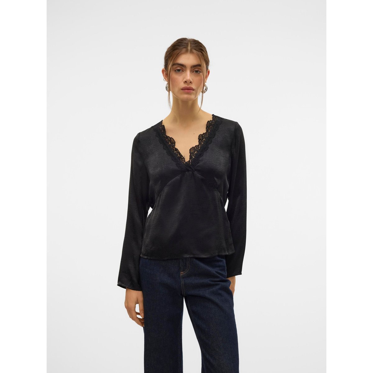 Blouse noire - black, VERO MODA