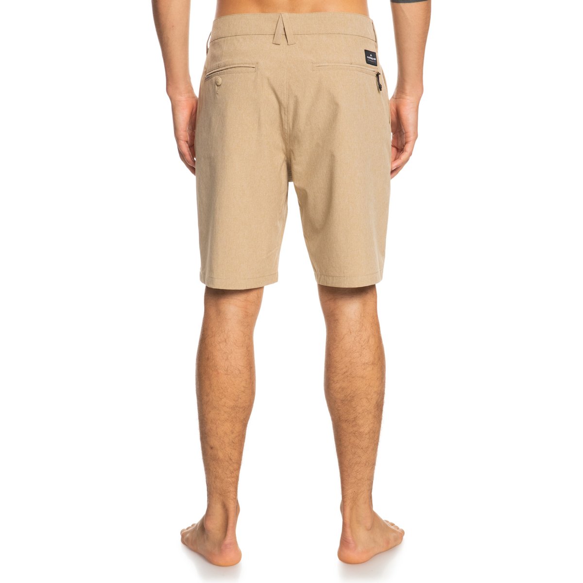 Boardshort Amphibian UNION HEATHER 19" marron plage, QUIKSILVER