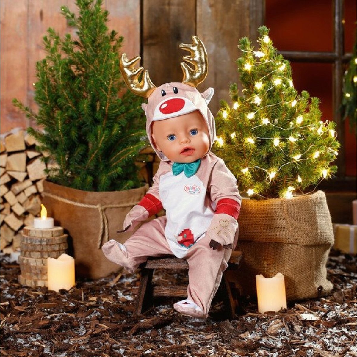 Baby born Costume douillet du renne 43 cm multicolore, ZAPF CREATION