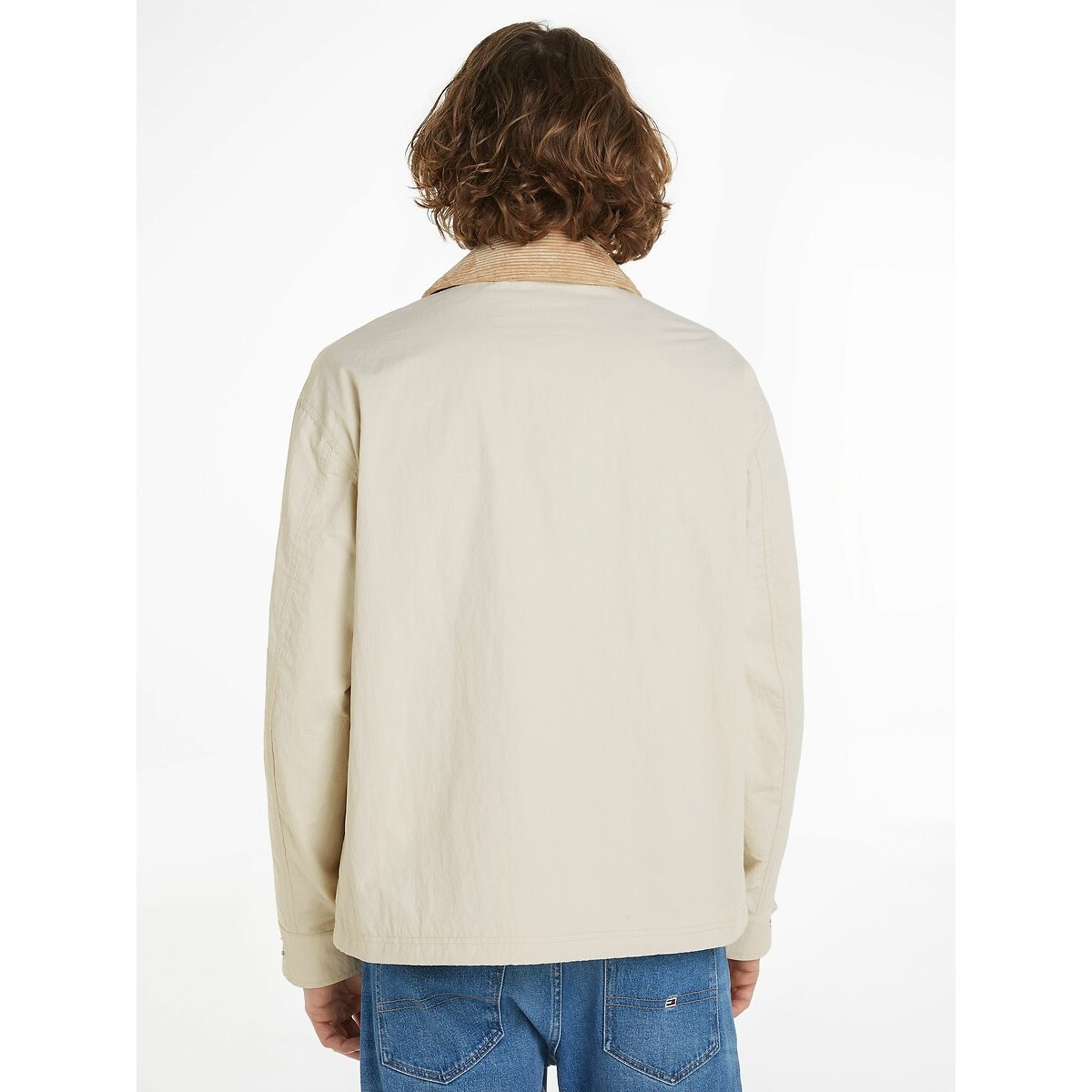 Dual Fabric Jacket with Corduroy Pocket 90010453, TOMMY JEANS