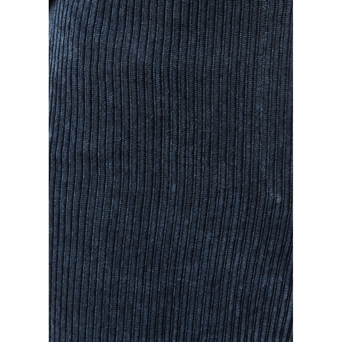Pantalon large en velours bleu acier, LA FEE MARABOUTEE