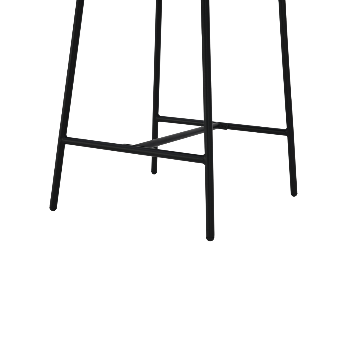 Lot de 2 tabourets - DRACO gris, CALICOSY