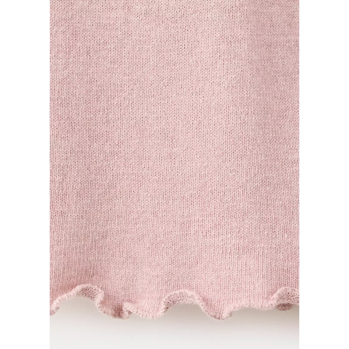 Pantalon droit maille fine rose, MANGO BABY