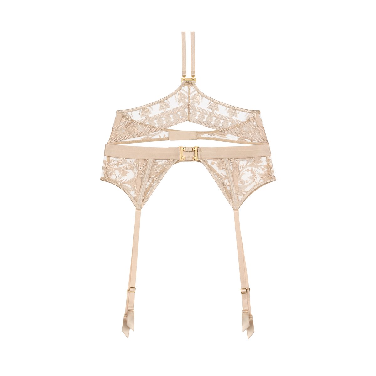 Porte-jarretelles Magnetic Spell beige, AUBADE