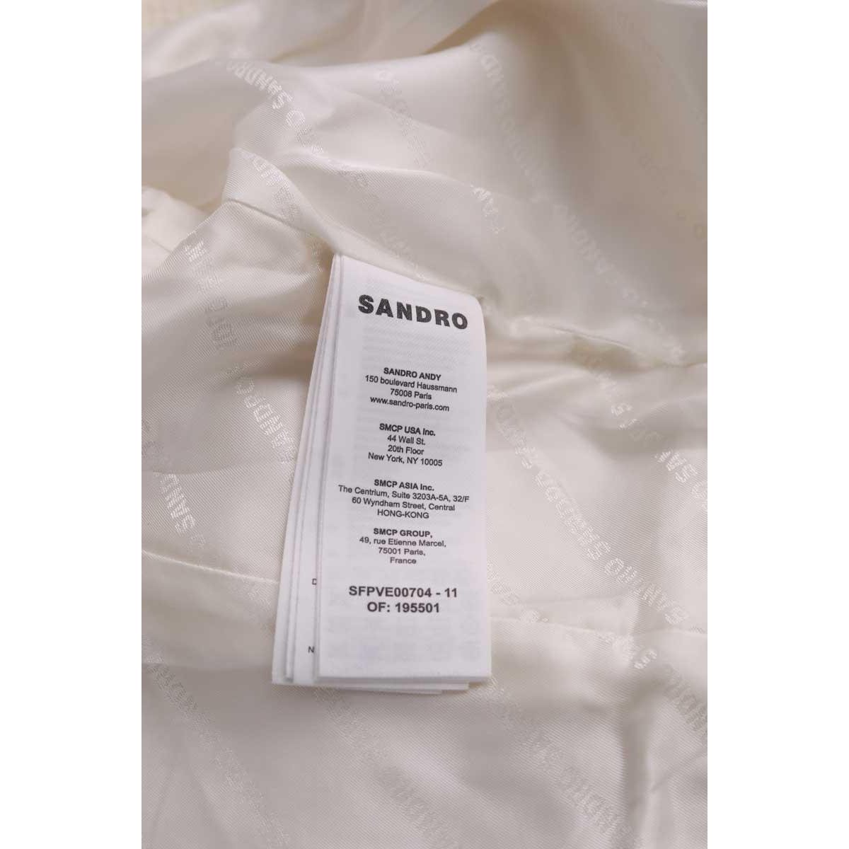 Veste - Très Bon État ecru, SANDRO