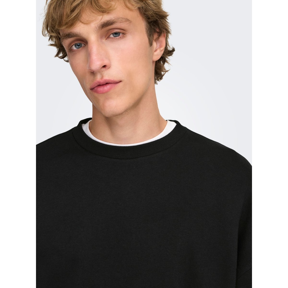 Sweat-Shirt noire - black, ONLY & SONS
