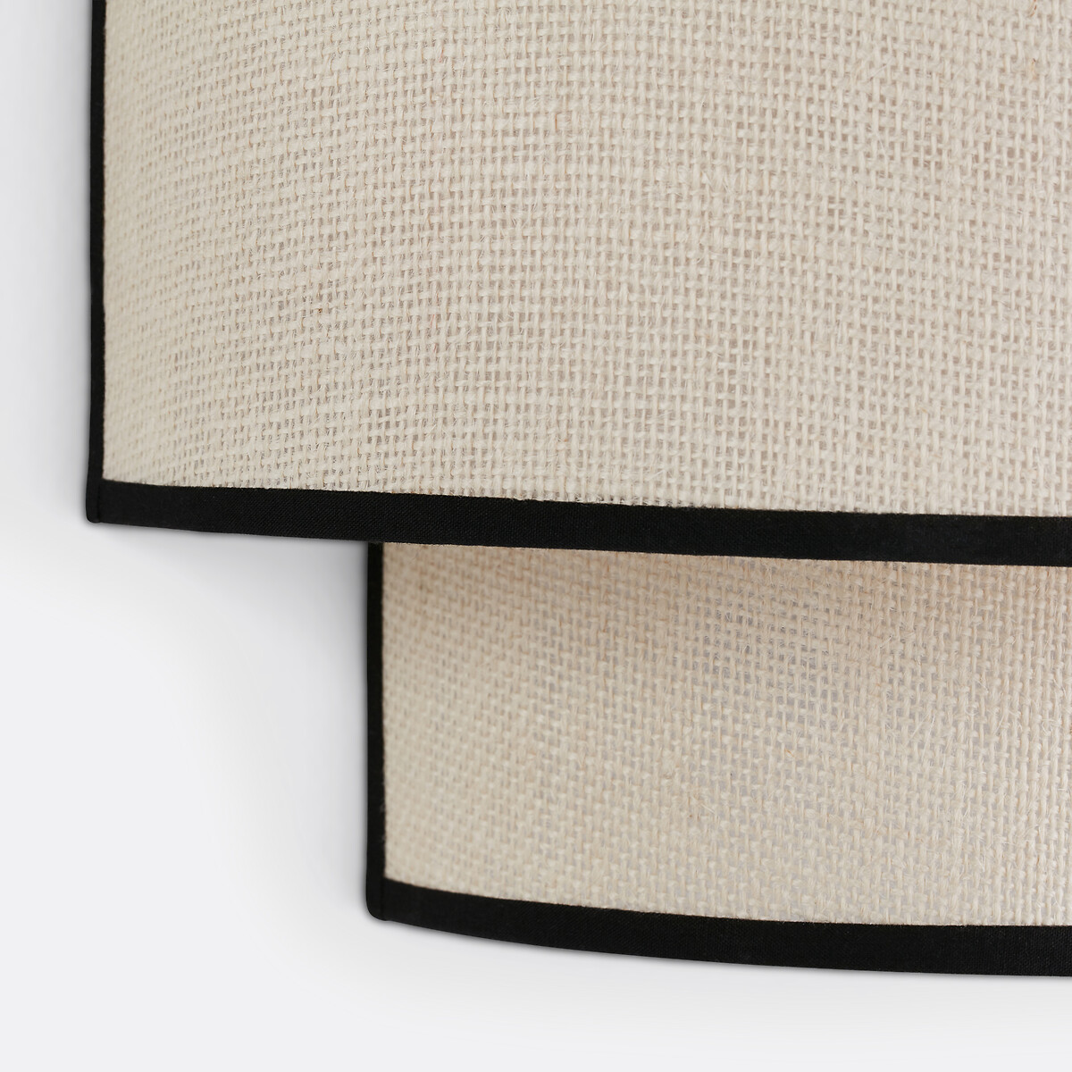 Dubbele wandlamp in jute, Come ecru, LA REDOUTE INTERIEURS