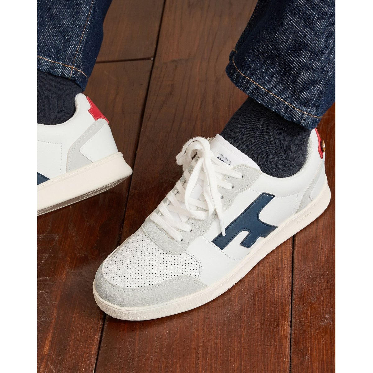 Baskets HAZEL bleu marine, FAGUO