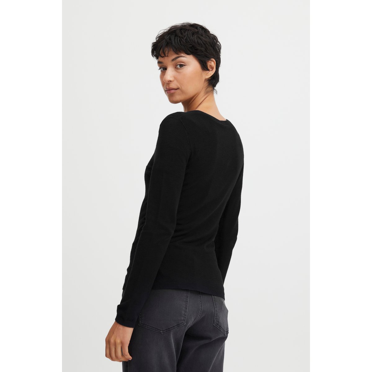 Long sleeve noir, ICHI