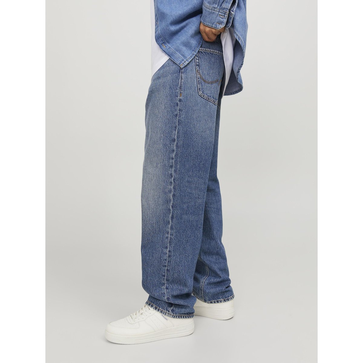 Jean À Coupe Loose blue denim, JACK & JONES
