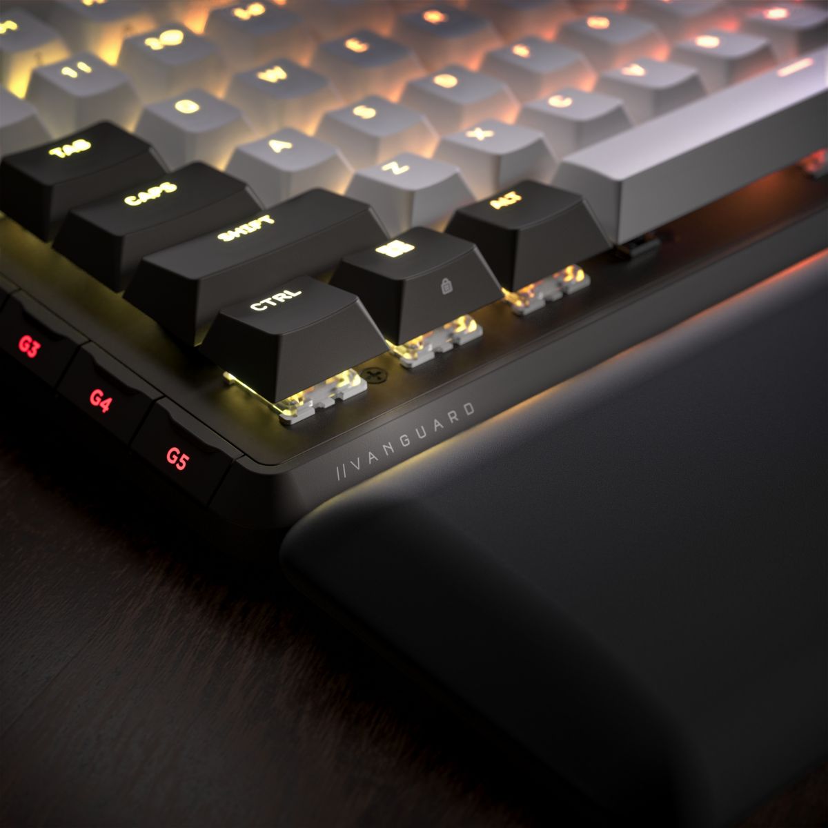Clavier gamer VANGUARD 96 gaming Dual Tone couleur unique, CORSAIR