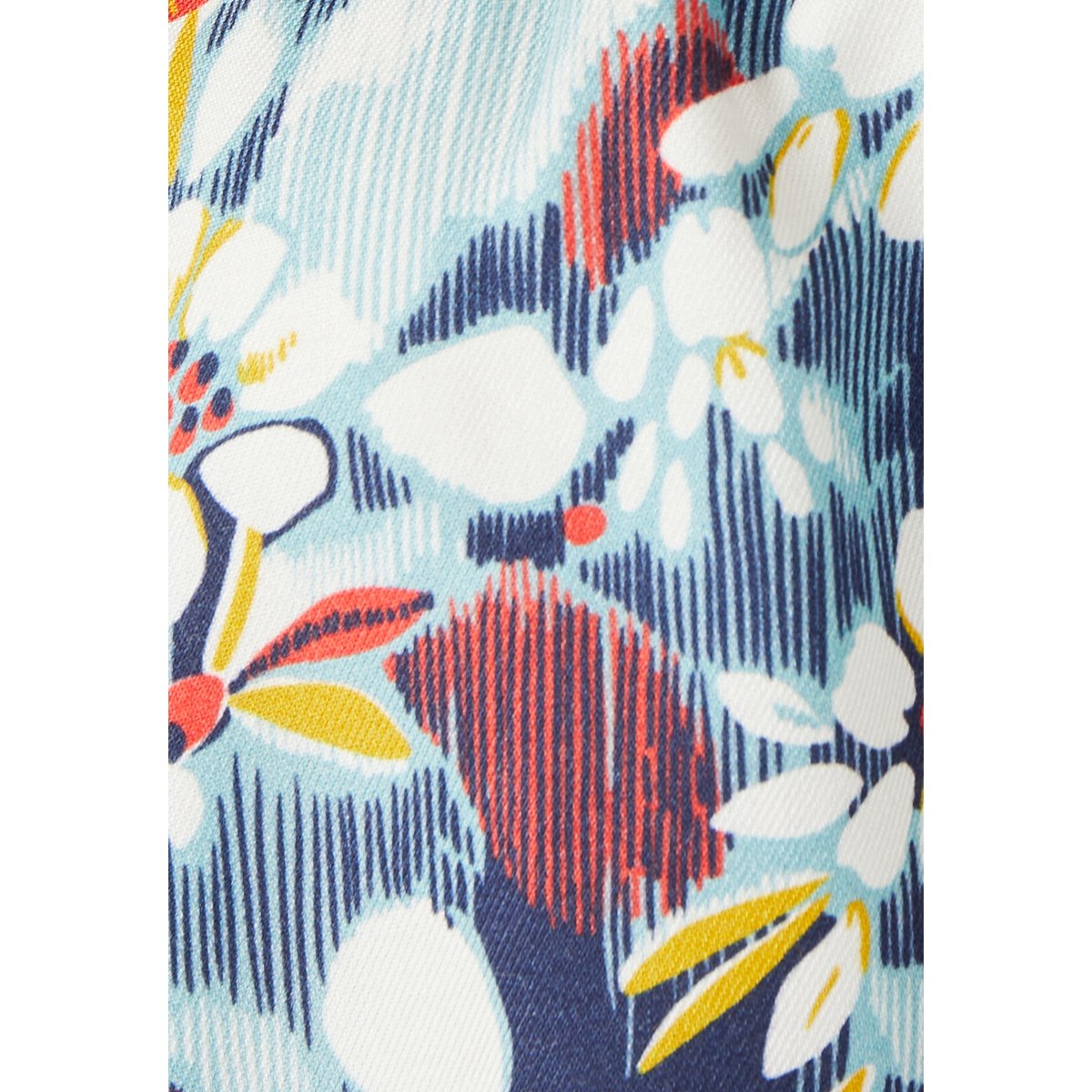 Chemisier fibres pure viscose Lenzing(TM) bleu marine fleuri, DAMART